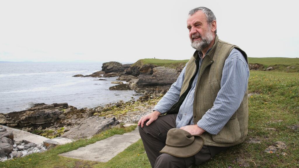 Michael Harding: 'I shared my mother’s fondness for fuchsia, which I admired on the ditches of Donegal when I was a student in the Gaeltacht.' Photograph: Declan Doherty