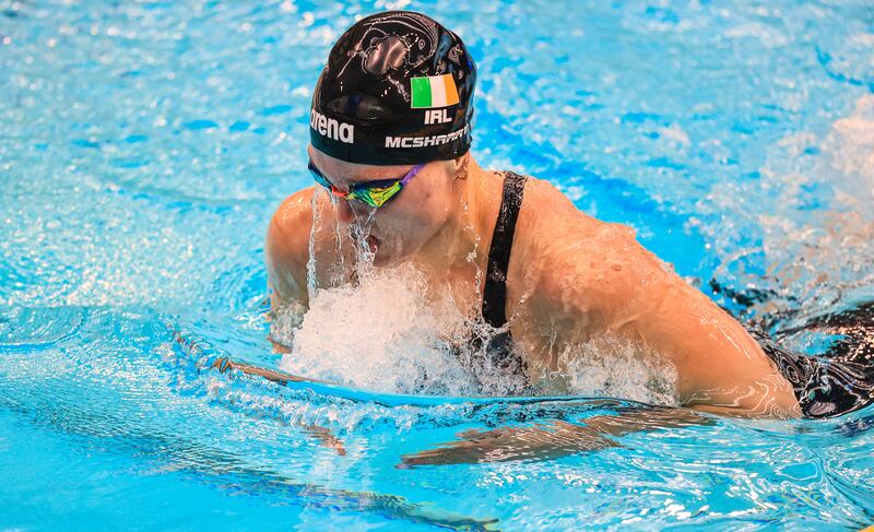 Mona McSharry: went into the 2023 season feeling less pressure and with a more relaxed mindset. Photograph: Evan Treacy/Inpho