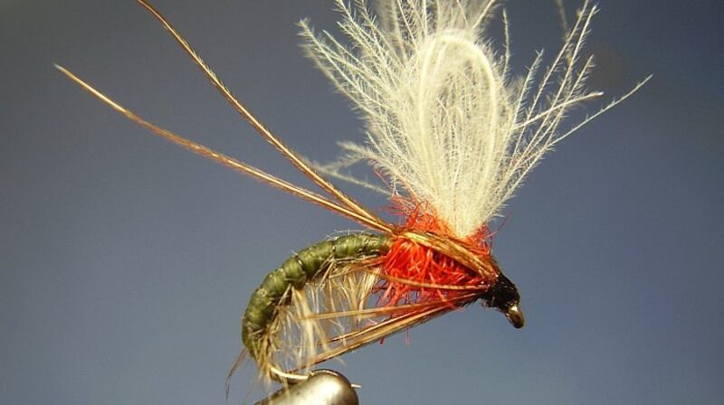 Hatching Sedge. Tied by Jimmy Tyrrell (irishflycraft@gmail.com).