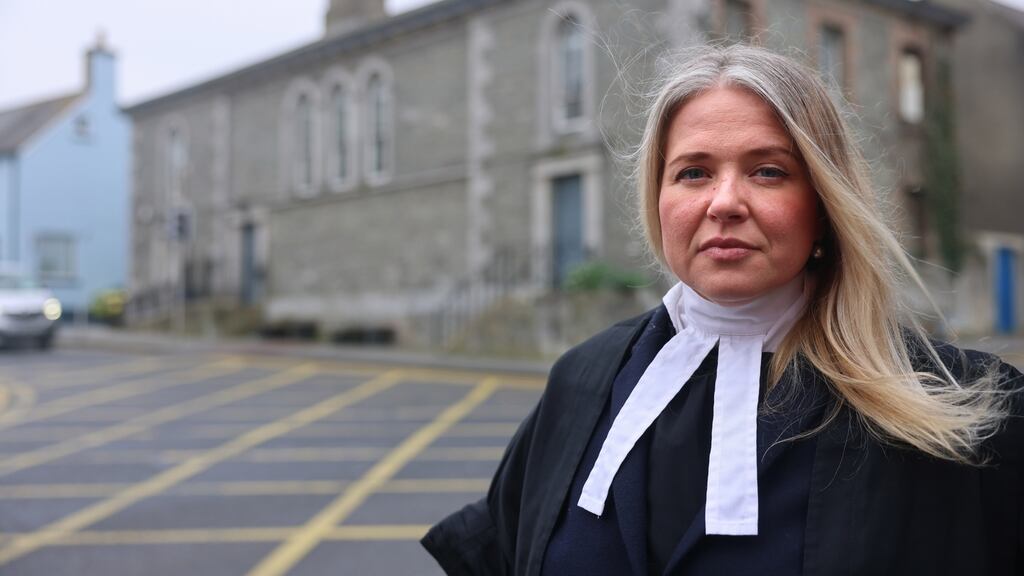 Barrister Anna Bazarchina: ‘You’re putting your kids to bed at night and thinking of all the other children who are in the cold and in bunkers.’ Photograph: Dara Mac Dónaill