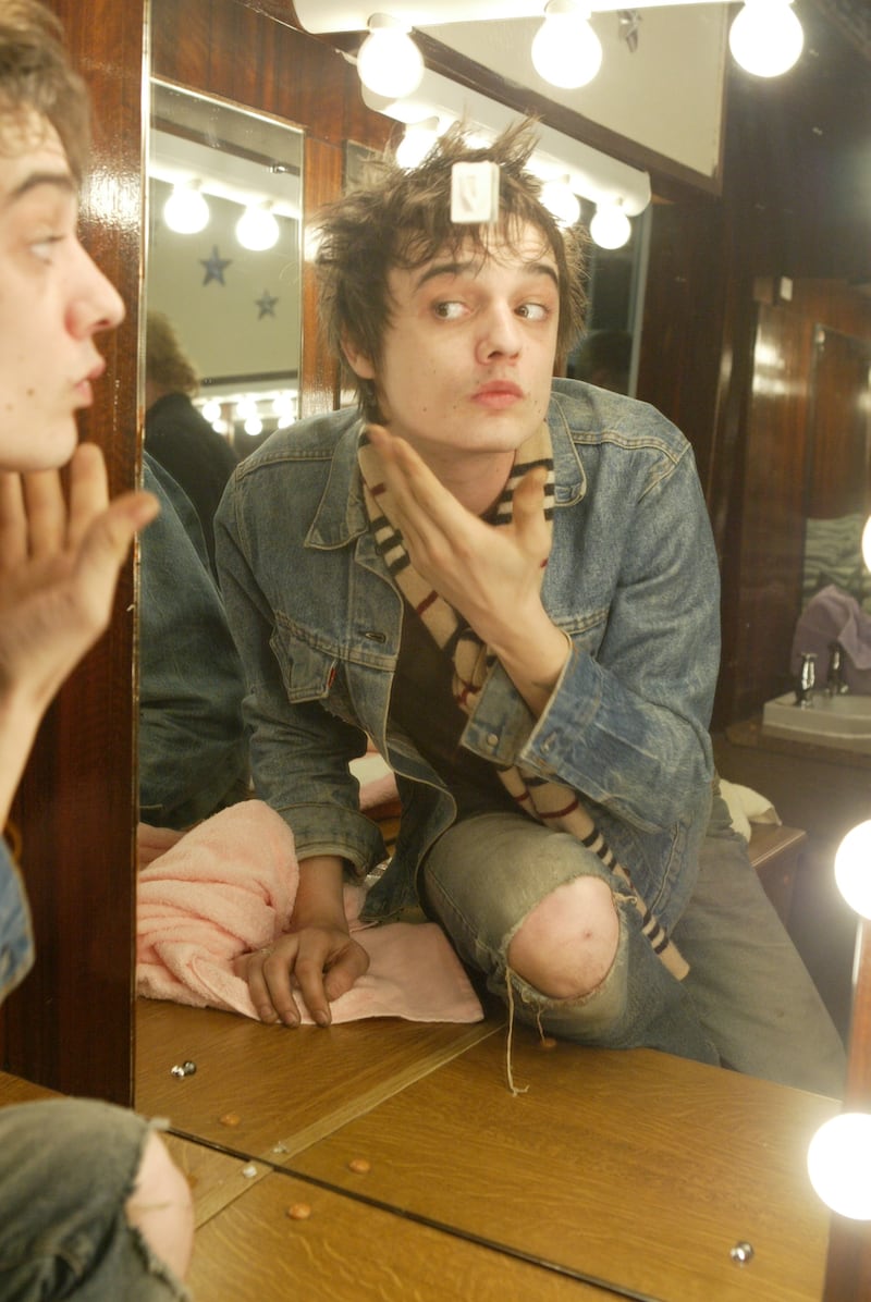 Pete Doherty: 'I can’t perform without a drink, and that seems like something to work on.' Photograph: Andy Willsher/Redferns/Getty Images