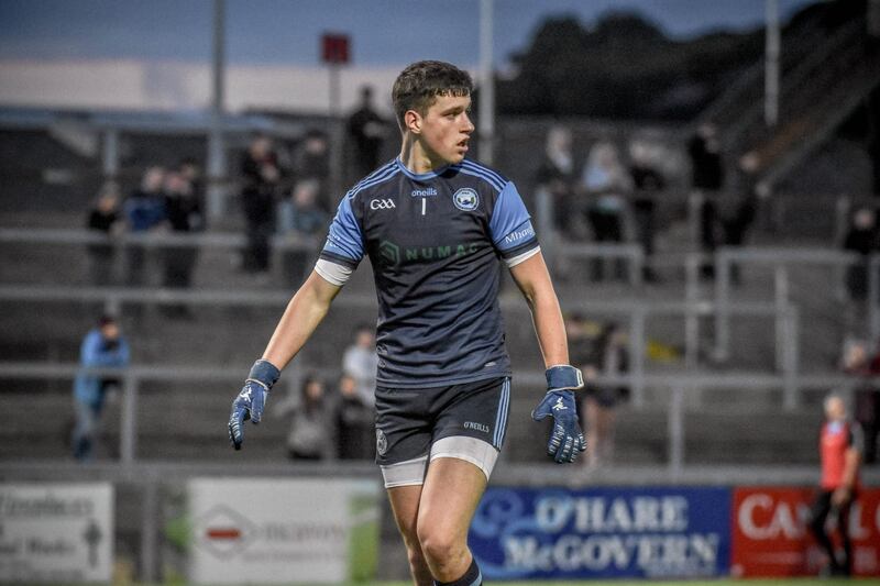 Charlie Smyth in action for Mayobridge. Photograph: Brendan Monaghan