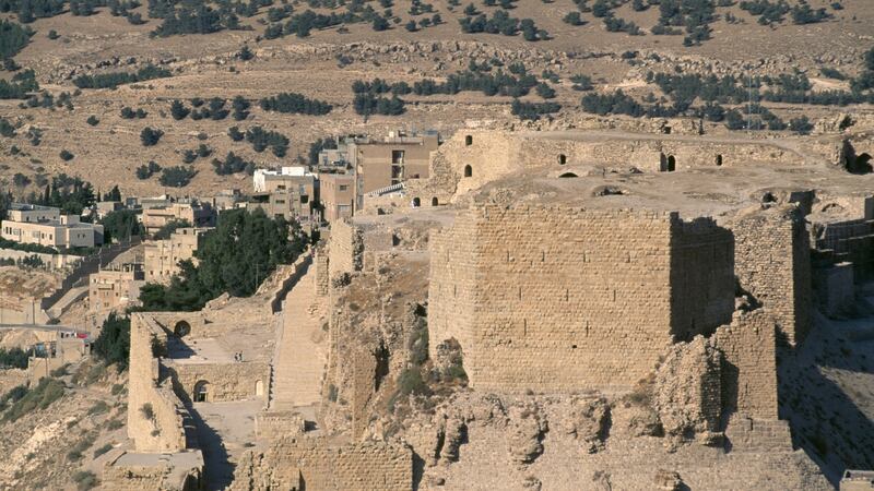 The 12th century crusader castle of Al Karak in southern Jordan. (Photograph: DeAgostini/Getty Images)