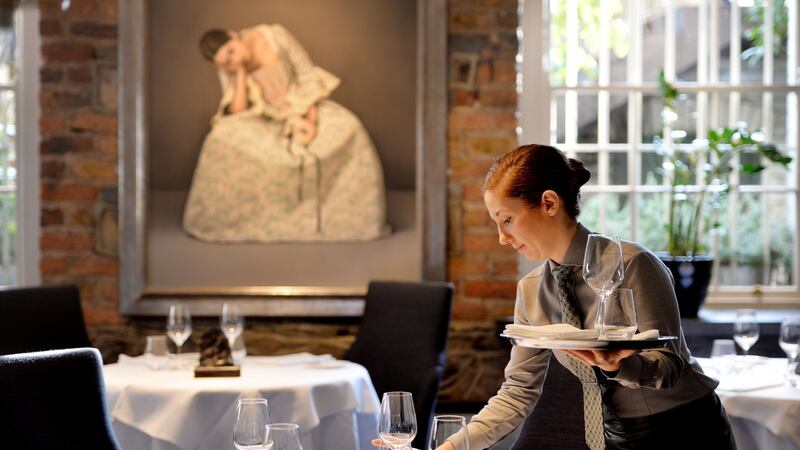Chapter One in Dublin, named best restaurant in Ireland in the RAI awards. Photograph: Alan Betson