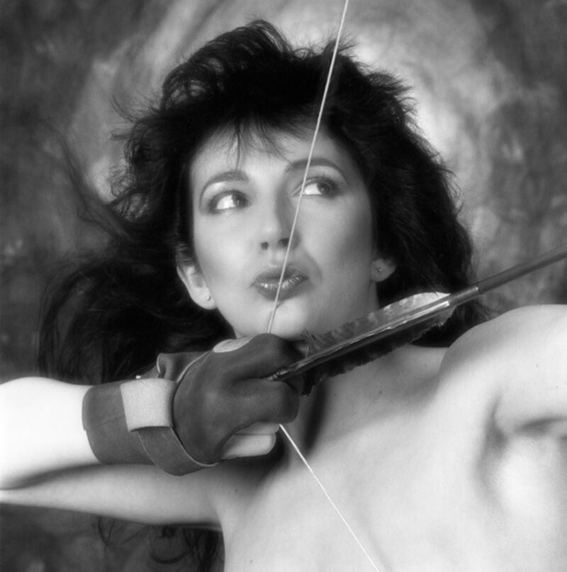 Kate Bush: Running up that Hill re-entered the charts on the back of the TV series Stranger Things. Photograph: PA