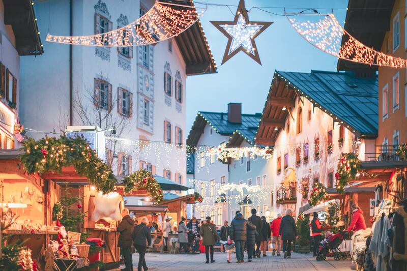 A three-night Tranquil Christmas break at Hotel Kitzhof in the Austrian Tyrol offers a very traditional Christmas package. Photograph: Kitzbühel Tourism