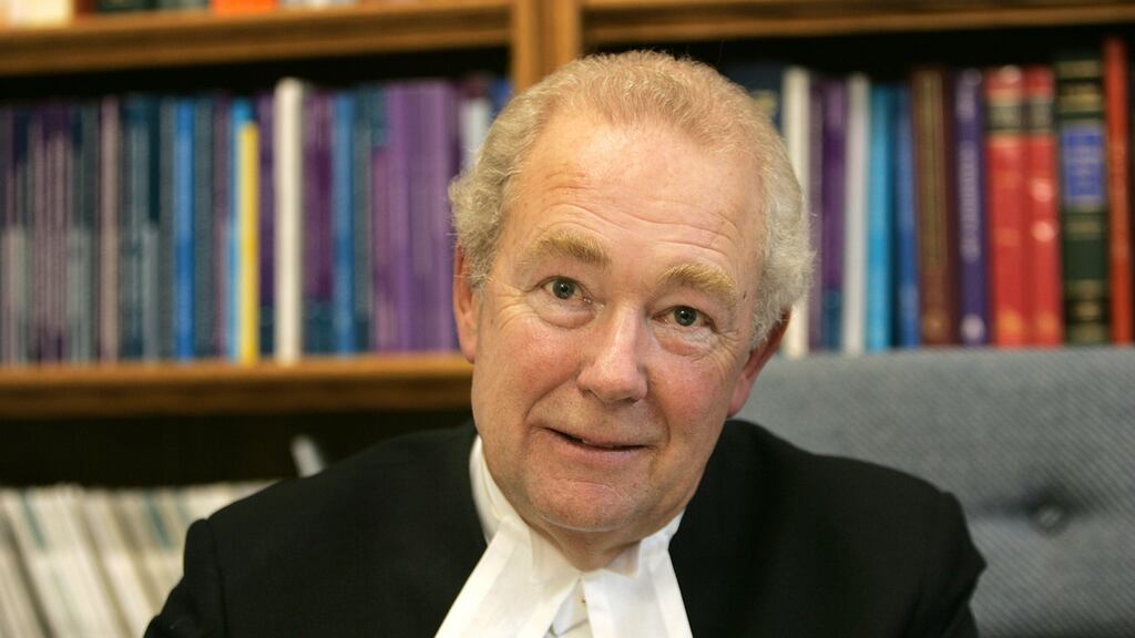 The report by the former High Court president Nicholas Kearns has been criticised by a leading member of the judiciary. Photograph: Alan Betson