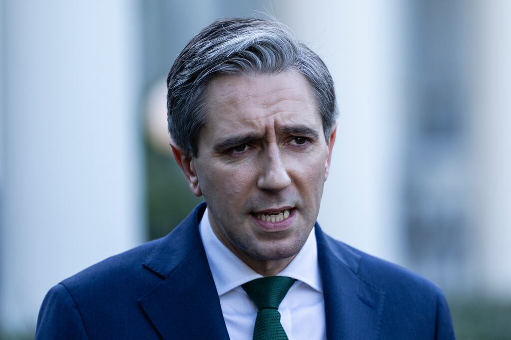 Election 2024: Simon Harris  is expected to formally ask for the Dáil to be dissolved on Friday. Photograph: Eric Lee/New York Times