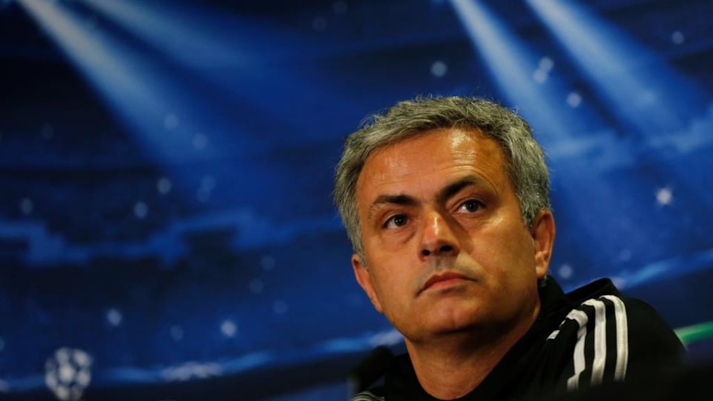 Chelsea manager Jose Mourinho: “What really stood out was the sense of meticulous planning behind Chelsea’s victory.” Photograph: Stefan Wermuth/Reuters