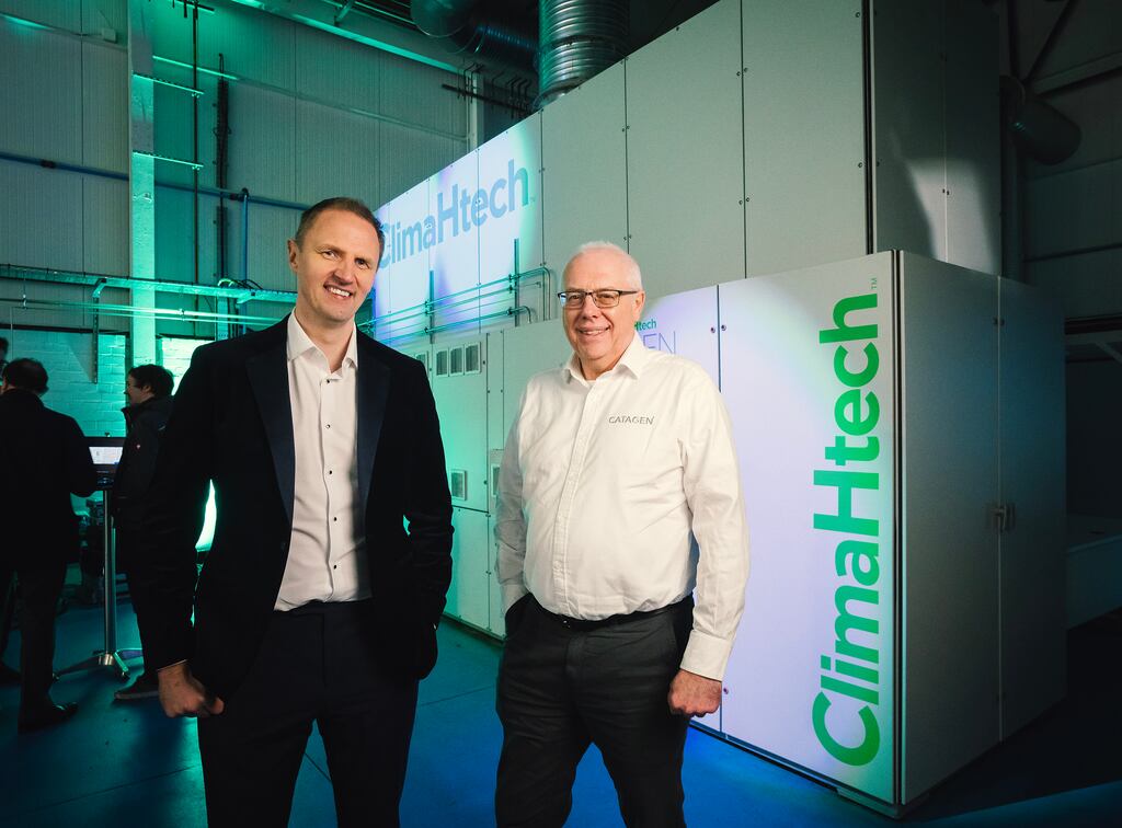 The founders of Catagen, Dr Andrew Woods and Prof. Roy Douglas