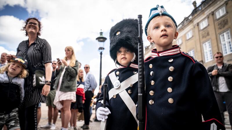 Kindergartens in Denmark reopened in April. Photograph: Mads Claus Rasmussen/EPA