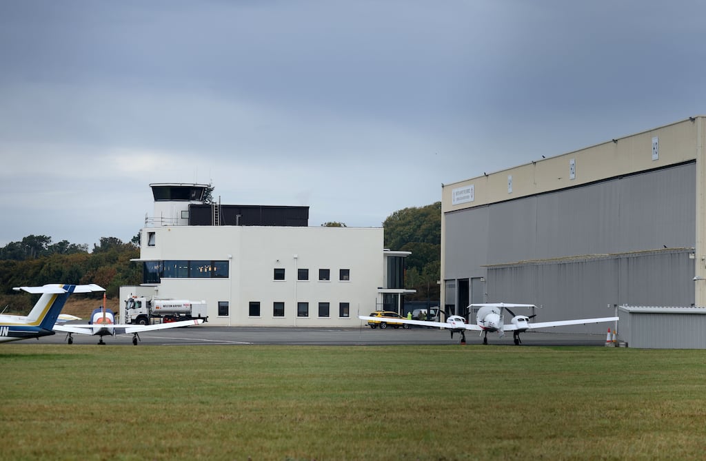 Weston Airport, near Lucan in Co Dublin, is owned by a group of investors including Stripe's John Collison. Photograph: Colin Keegan / Collins