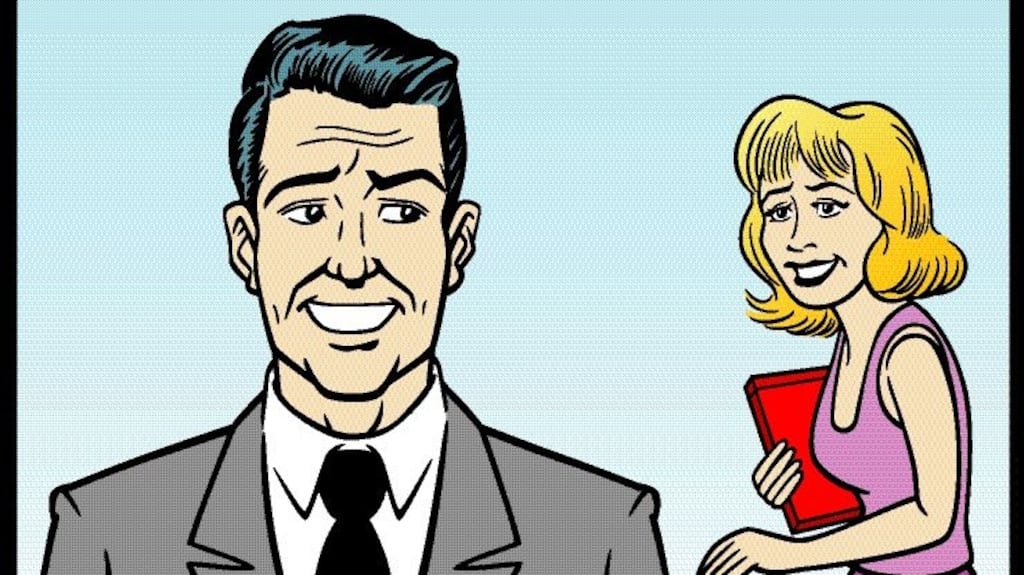 “I so look forward to seeing her that I recently cancelled a trip abroad. I think I may be falling in love.”