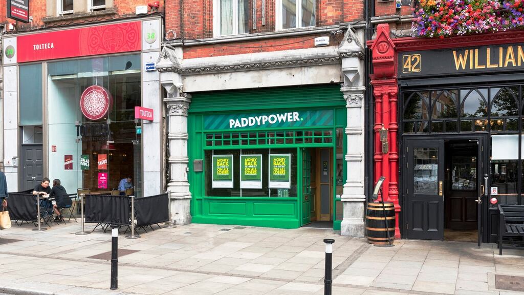 The Paddy Power portfolio includes eight Dublin properties, including 40 Upper Baggot Street.