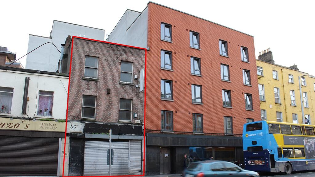 The building is about 70 metres from O’Connell Street