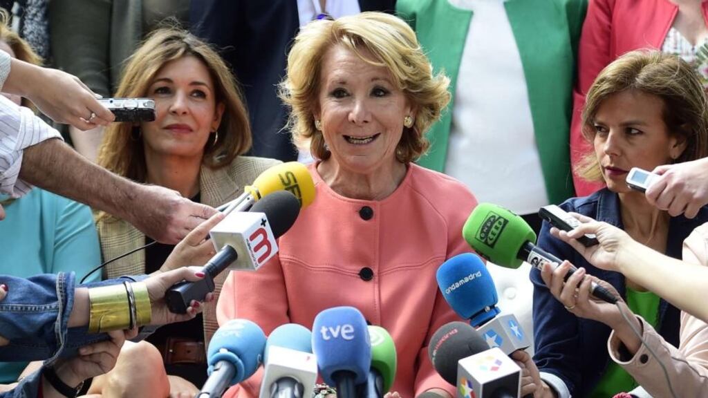 Esperanza Aguirre: The former mayor of Madrid tweeted on Monday that “with Islam”, Spain “would not be free”. Photograph: Gerard Julien/AFP/Getty Images
