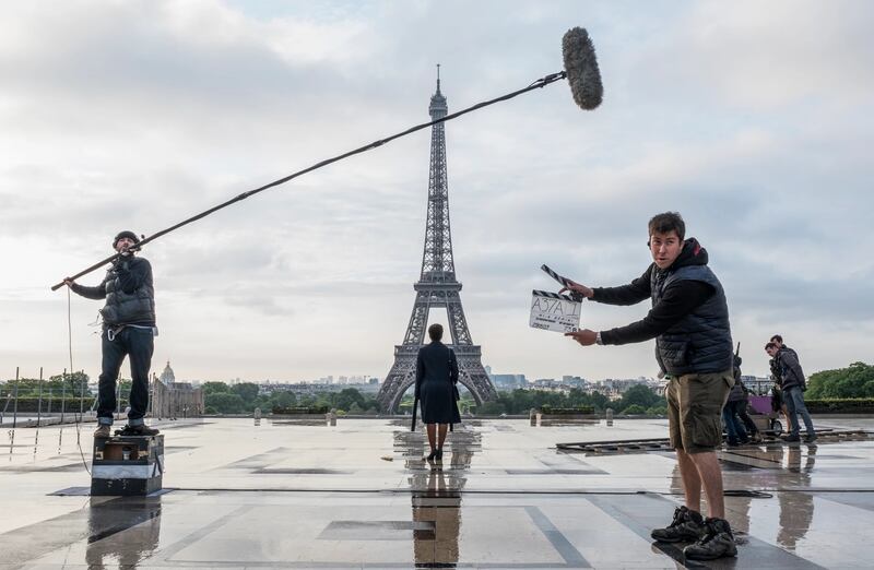 Mission: Impossible – Fallout: one of Chiabella James's behind-the-scenes photographs from the making of the Tom Cruise film