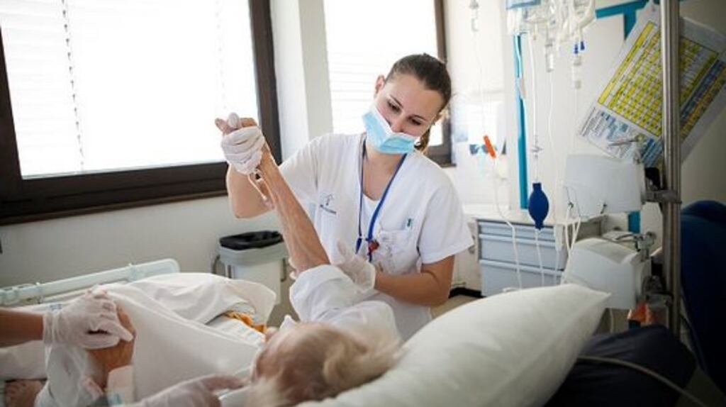 Figures published by the Irish Nurses and Midwives Organisation on Tuesday showed a significant reduction in overcrowding last month in Dublin hospitals. File photograph: Getty Images
