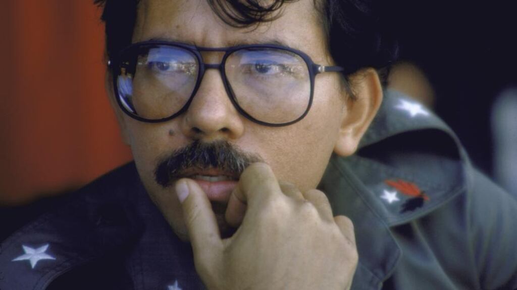 During Nicaraguan president Daniel Ortega’s 1989 European visit, Charles Haughey took a much softer line with him than the positions taken by other EU leaders. Photograph: Steve Northup/Time & Life Pictures/Getty Images