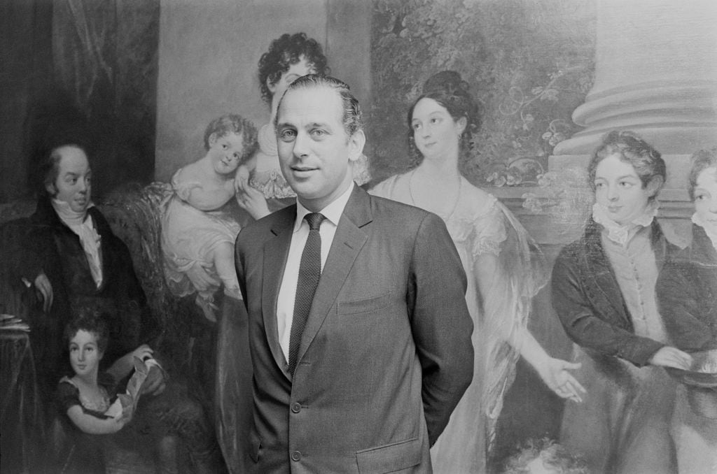 Evelyn de Rothschild in 1968. He mastered the intricacies of a boutique bank trying to survive in a globalised world of financial institutions. Photograph: Stan Meagher/Daily Express, via Hulton Archive, via Getty Images