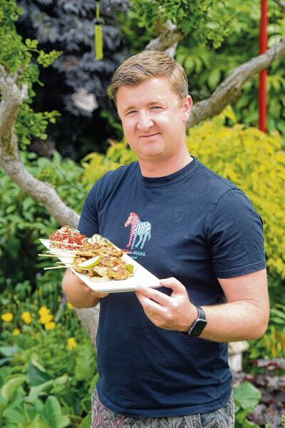 Gareth Mullins, executive chef at Dublin’s five star Marker Hotel on Grand Canal Dock. Photograph: Dara Mac Dónaill