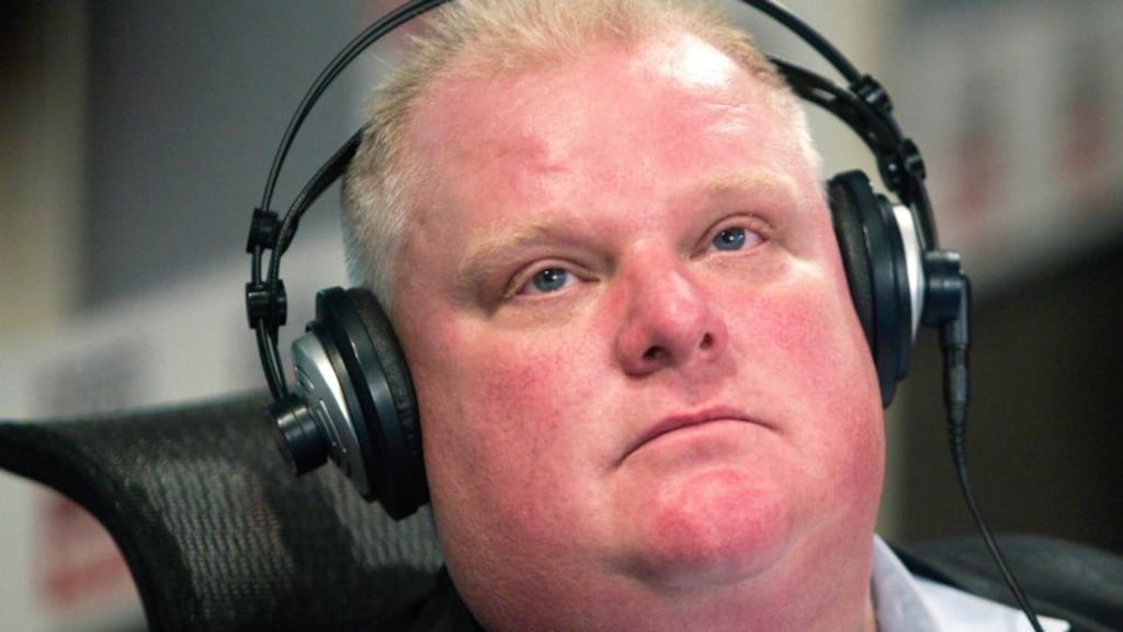 Toronto Mayor Rob Ford: ‘Yes, I have smoked crack cocaine’. Photograph: Fred Thornhill/Reuters