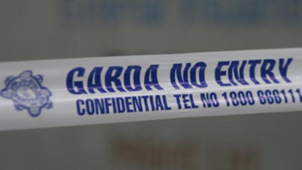 A forensic examination was carried out at the house this morning.