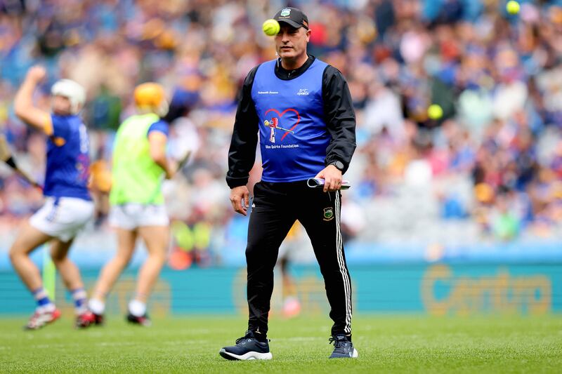 Tipperary manager Liam Cahill has guided the county back to an All-Ireland SHC final in his third year at the helm. Photograph: Ryan Byrne/Inpho