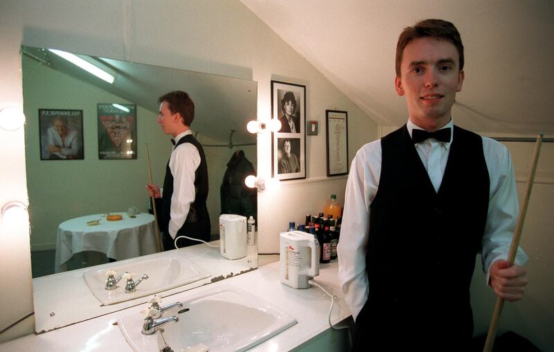 Ken Doherty at Goffs in 1998. Photograph: Patrick Bolger/Inpho