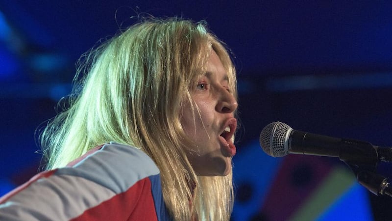 Whenyoung: Aoife Power works her guitar, and her vocal range, with relish. Photograph: Dave Meehan