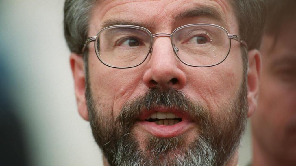 Gerry Adams said Ms Kerin’s refusal to declare her pay “and a general lack of transparency” should be addressed.Photograph: Alan Betson