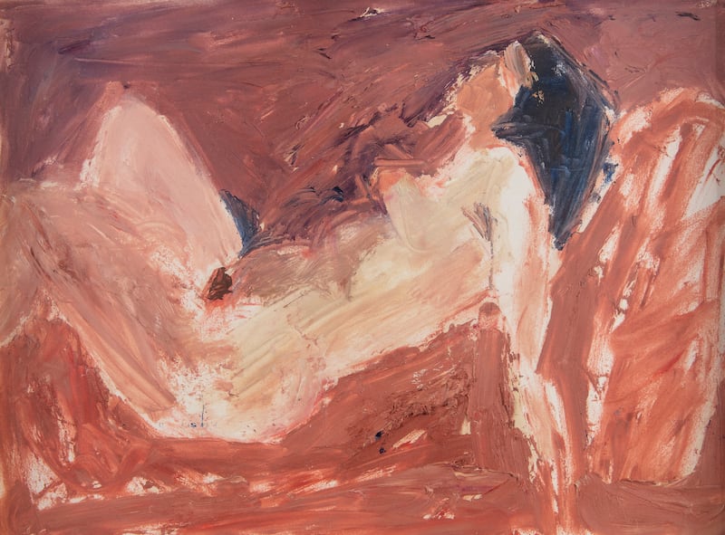 Lot 104: Reclining Female Nude by Basil Blackshaw (€2,000-€4,000).