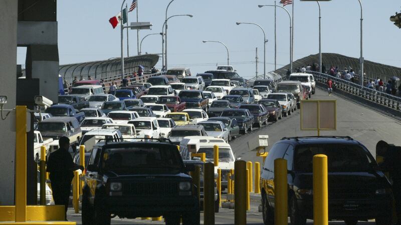 The El Paso/Juarez crossing point visited by Dr Mark Maguire. “There’s no magic bullet. It just doesn’t exist,” he says