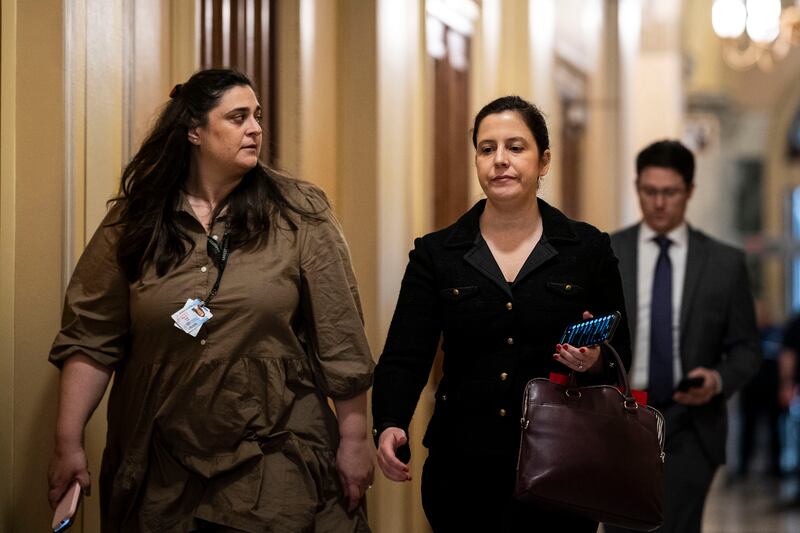 Republican politician Elise Stefanik on Capitol Hill in Washington. Photograph: Haiyun Jiang/New York Times