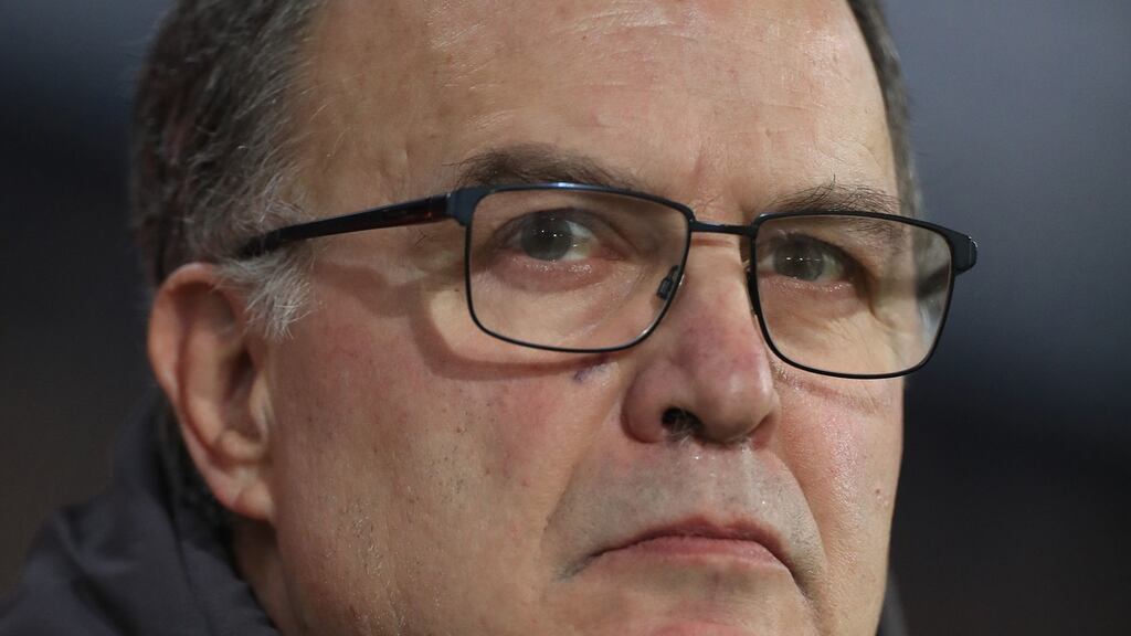 Marcelo Bielsa is Leeds United’s 10th manager since their last encounter with Arsenal in January 2012. Photograph: Mike Egerton/PA Wire