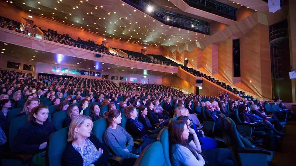 More than 1,200 women attended Accenture’s International Women’s Day 2016 event at the Convention Centre Dublin. Photograph: Naoise Culhane