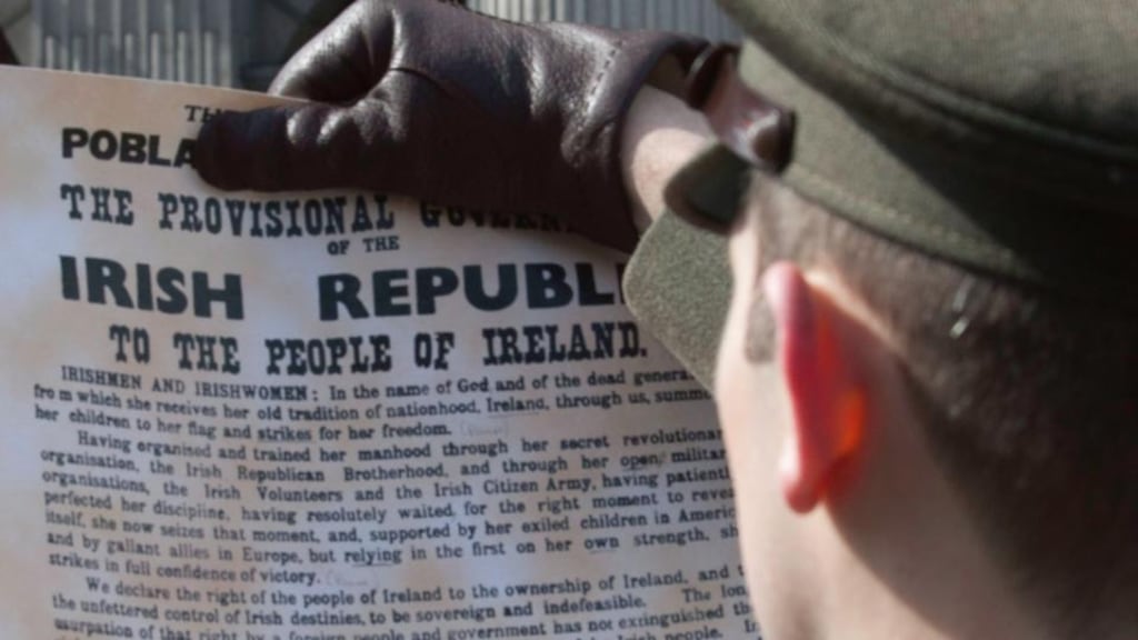 The Easter Rising was the seminal moment in Irish history. Photograph: Gareth Chaney Collins