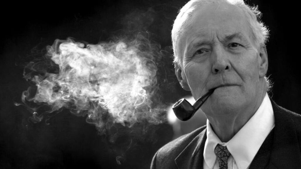 Photograph of Tony Benn taken in 2003. The veteran politician died at home on Friday March 14th, 2014, at the age of 88. Photograph: Matthew Fearn/PA Wire