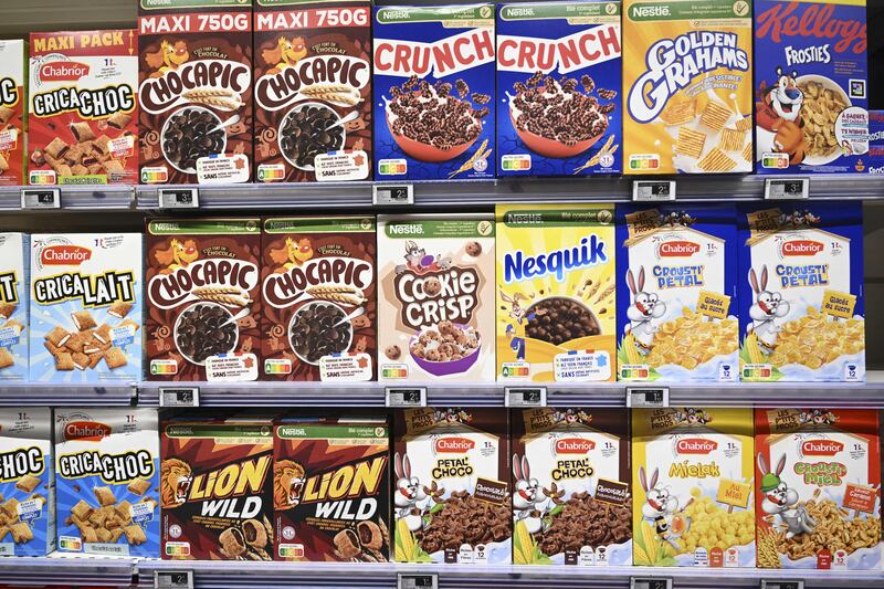 Breakfast cereal. Photograph: Getty Images