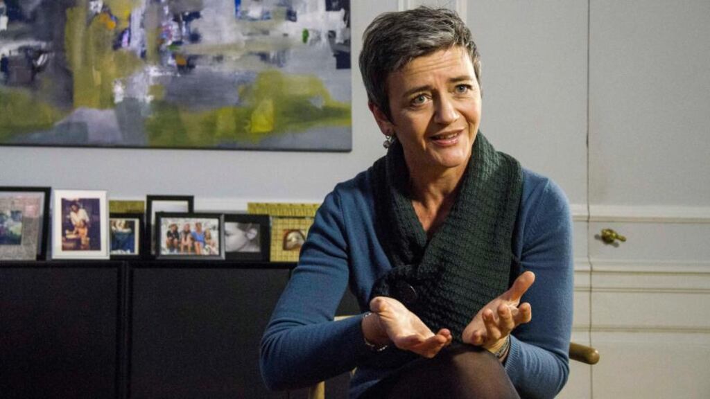 EU competition commissioner Margrethe Vestager: “We consider the Luxembourg leaks as market information. We will examine it and evaluate whether or not this will lead us to opening new cases.” Photographer: Freya Ingrid Morales/Bloomberg