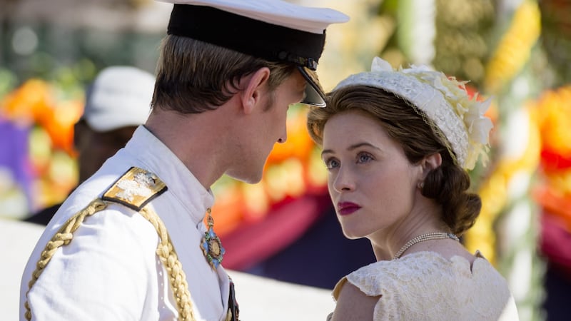 A Netflix original: Matt Smith as Philip and Claire Foy as Elizabeth in The Crown