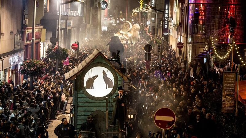 We got chills, they’re multiplyin’. Check out the Macnas Halloween Parade in Galway and Dublin