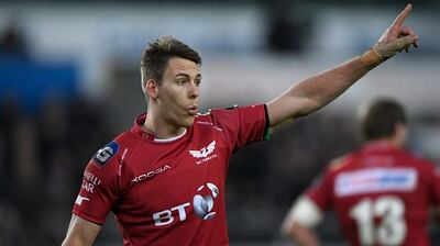 Liam Williams is to join Saracens from Scarlets. Photograph: Getty/Stu Forster