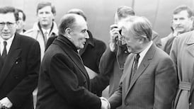 Haughey insisted Mitterrand stop off at his home for champagne