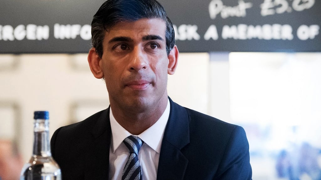 Chancellor of the exchequer Rishi Sunak. Photograph: Stefan Rousseau-WPA Pool/Getty