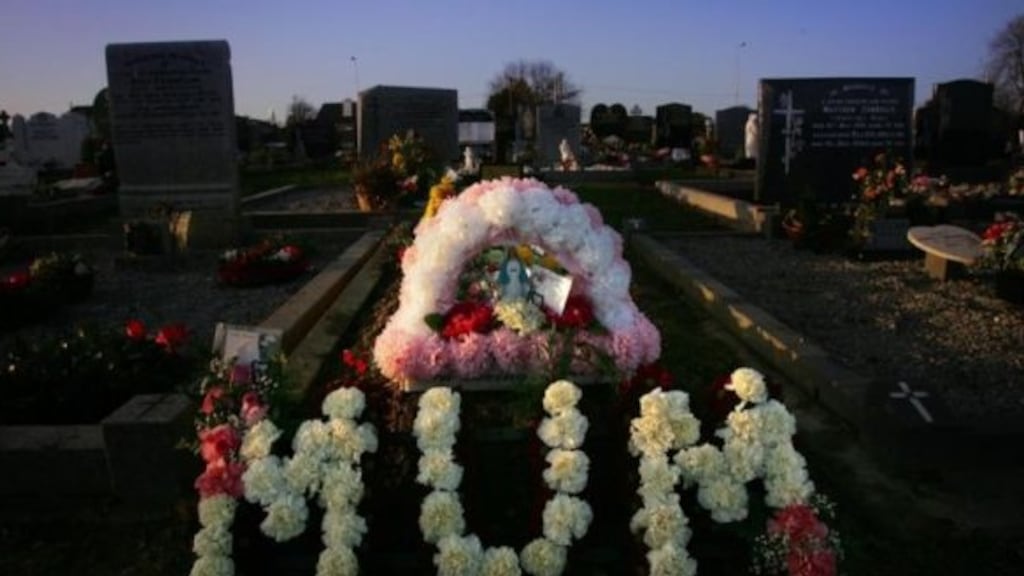 Evelyn Joel’s grave at St Mary’s cemetry in Enniscorthy, Co Wexford. File Photograph: Bryan O’Brien/The Irish Times
