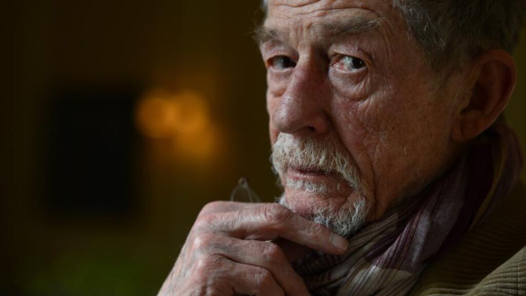 John Hurt: guest at festival. Photograph: Cyril Byrne