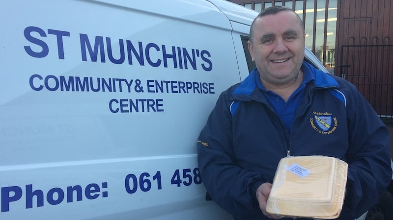 St Munchin’s Community Centre Meals on Wheels delivery service man Mark O’Connor.