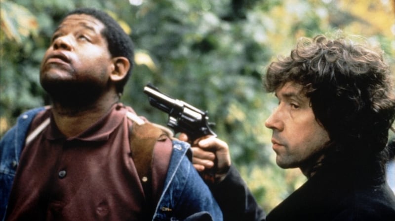 Forest Whitaker and Stephen Rea in The Crying Game. “At the time nobody wanted to back it,” says writer-director Neil Jordan. “It was about political violence and terrorism. And gender. The racial aspect was tricky as well.”