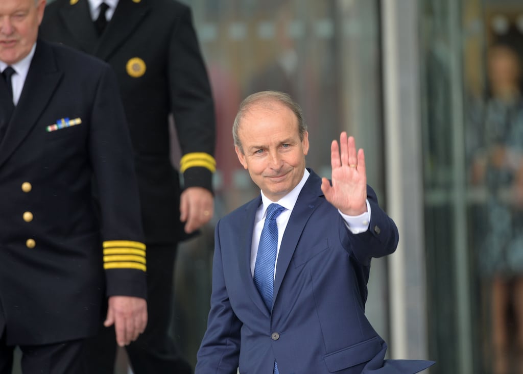 Taoiseach Micheál Martin has told his party that the pension age should not rise above 66-year-old. Photograph: Alan Betson